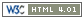 Valid HTML 4.0 Transitional